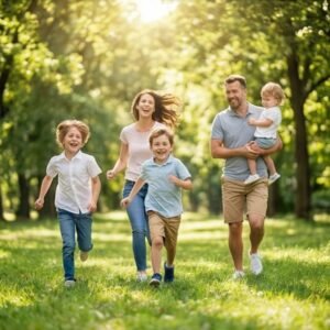 Sesión Familiar en Exteriores